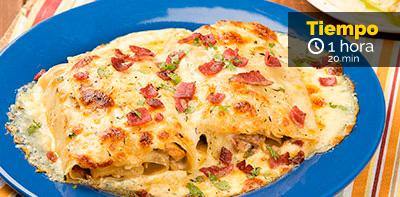 Lasaña de pollo carbonara - Tienda Momentos Friko
