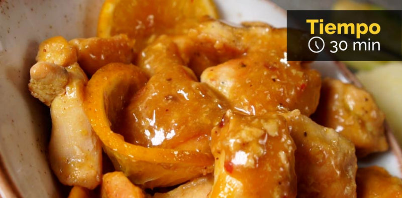 Pollo a la naranja