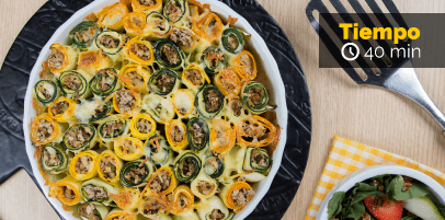 Gratinado de pollo y zucchini - Tienda Momentos Friko