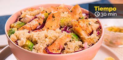 Ensalada de pollo Friko y quinoa - Tienda Momentos Friko