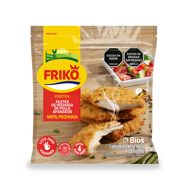 Filete pechuga apanado cong Friko 600g