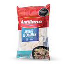 Anillos de Calamar Crudo Antillana x 400g. Alto en proteína. Textura suave y fresca