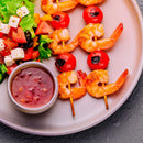 Brochetas-de-langostino