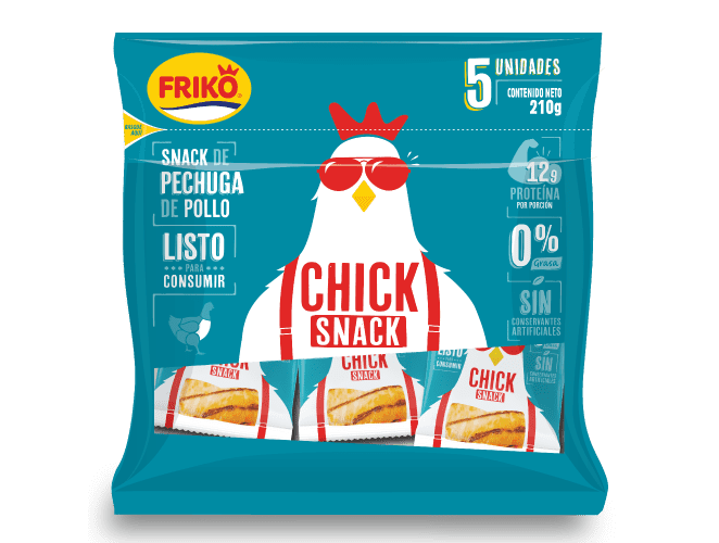 Chick snack de pollo Friko