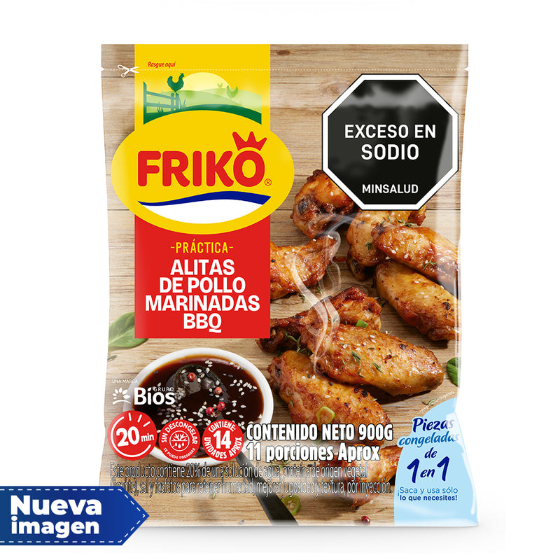 Alitas de Pollo BBQ x 900g