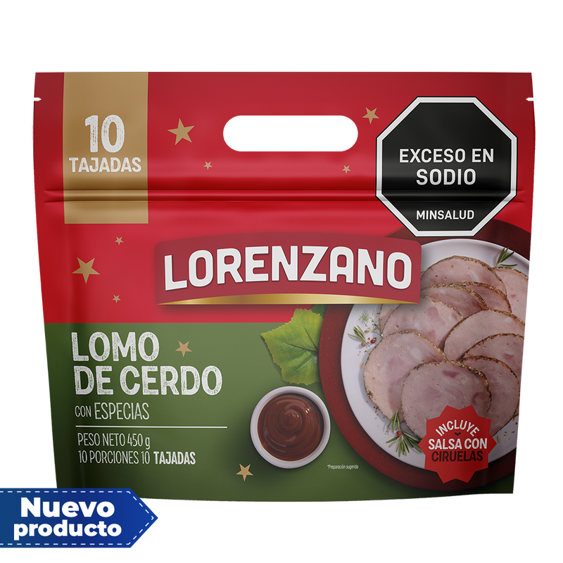 Lomo de Cerdo con Especias x 450g