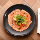 Salmón Ahumado en caliente Artesanal Antillana x 100g