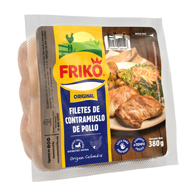 Filetes de Contramuslo Original x 380g