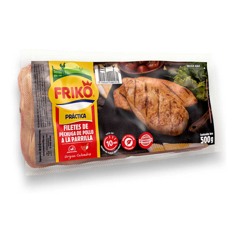 Filetes de pechuga de pollo a la parrilla, Friko 