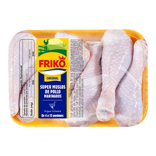 Muslos de pollo marinados x 700g