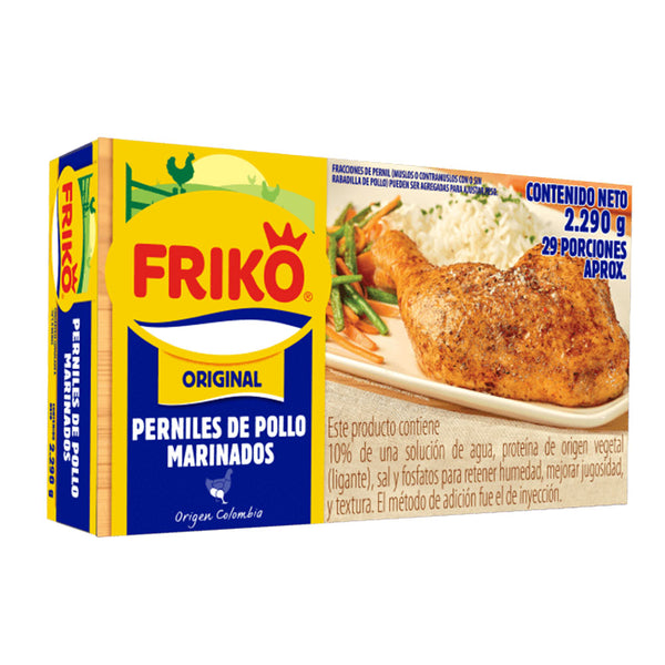 perniles de pollo marinados